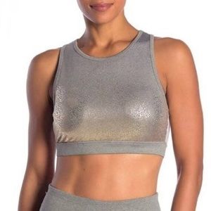 C&C California Ombre Metallic Sports Bra XL